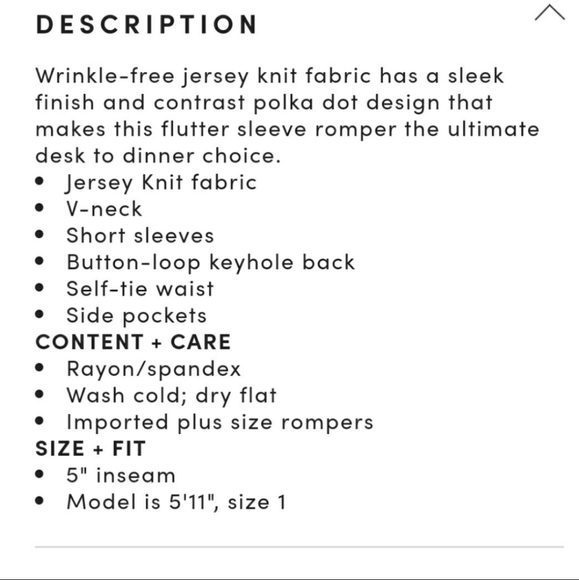 Torrid Polka Dot Jumper Sz 1 - Picture 2 of 3